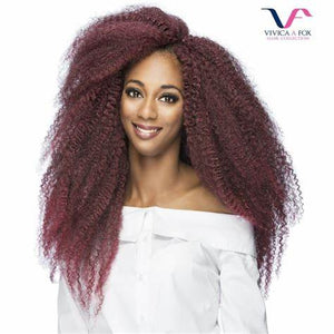 Vivica A. Fox Kinky Jamaican Marli Braid Hair, Gray