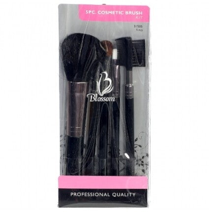 Blossom 5pc. Cosmetic Brush Kit