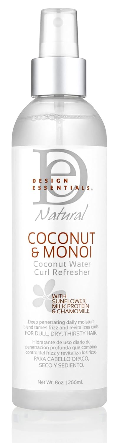 Design Essentials Natural Coconut & Monoi Coconut Water Curl Refresher