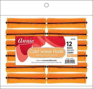 Annie Cold Wave Rods  orange 12 count