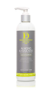 Design Essentials Natural Almond & Avocado Moisturizng & Detangling Leave In Conditioner