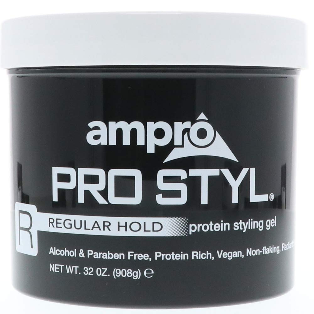 Ampro Pro style Regular Hold Protein Styling Gel 32 oz.
