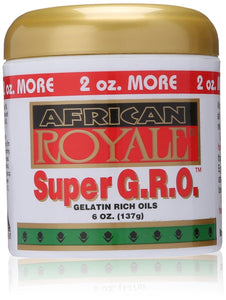Bronner Bros African Royale Super Gro Gelatin Rich Oil