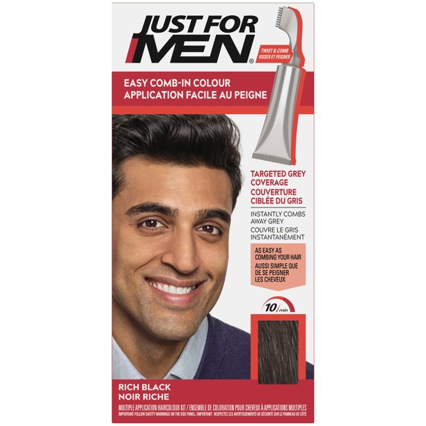 Just For Men AutoStop Hair Color A-65 Rich Black