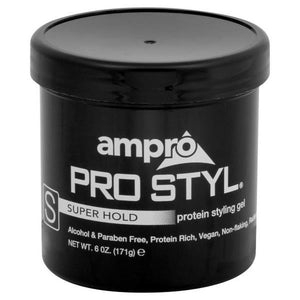 Ampro Pro Style Super Hold Protein Styling Gel 6oz