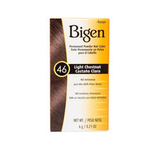 Load image into Gallery viewer, Bigen Permanent Powder Hair Color #46, Light Chestnut
