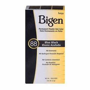 Bigen Permanent Powder Hair Color #88, Blue Black