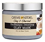 Crème of Nature Clay & Charcoal Pre-Shampoo Detoxifying Clay Mask