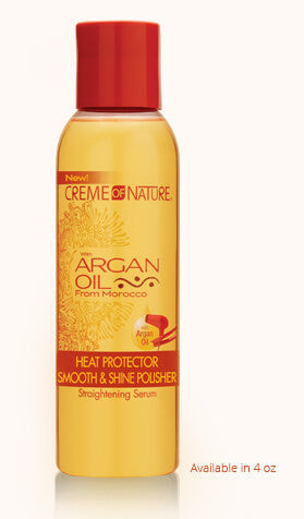 Crème of Nature with Argan Oil from Morocco Heat Protector Smooth & Shine Polisher