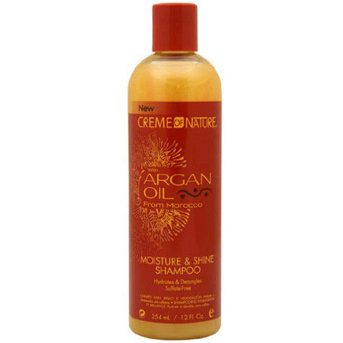 Crème Of Nature with Argan Oil Sulfate-Free Moisture & Shine Shampoo