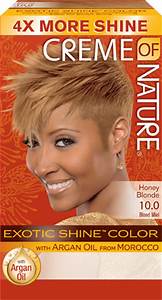Crème of Nature Exotic Shine Color with Argan Oil  #10.0Honey Blonde