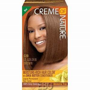 Crème of Nature Moisture- Rich Hair Color C20 Lt Golden Brown
