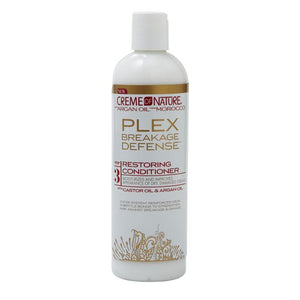 Crème of Nature with Argan Oil from Morocco Plex Breakage Defense Step 3 Restoring Conditioner