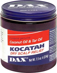 Dax Kocatah Dry Scalp Relief Coconut Oil & Tar Oil