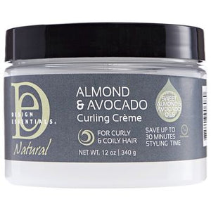 Design Essentials Natural  Almond & Avocado Curling Crème