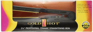 Gold N Hot 2 1/4" Professional Ceramic Straightening Iron GH2145