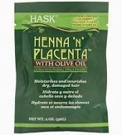 Hask Henna N Placenta with Olive Oil Conditioning Treatment