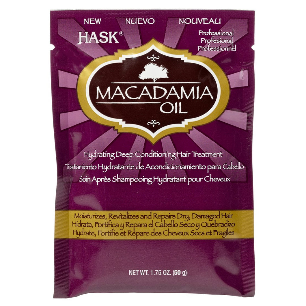 Hask Macadamia Oil Hydrating Deep Conditioning Hair Treatment