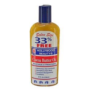 Hollywood Beauty Cocoa Butter Oil Moisturize & Strengthens