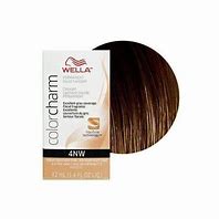 Wella Color Charm Hair Color 4NW, Medium Natural Warm Brown
