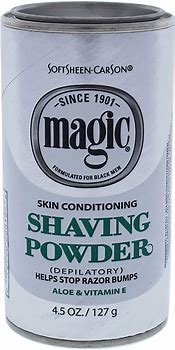 Magic Skin Conditioning Shaving Powder