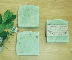 Taha Rosemary Mint Leaf Soap