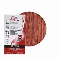 Wella Color Charm Hair Color 7R/810, Red