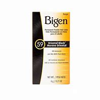 Bigen Permanent Powder Hair Color #59, Oriental Black