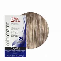 Wella Color Charm Hair Color 7A/672, Medium Smokey Ash Blonde