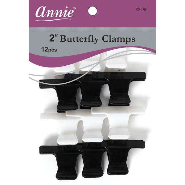 Annie Butterfly Clamps 2'' 12ct