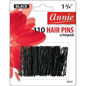 Annie Hair Pins 1 3/4'' 110ct Black