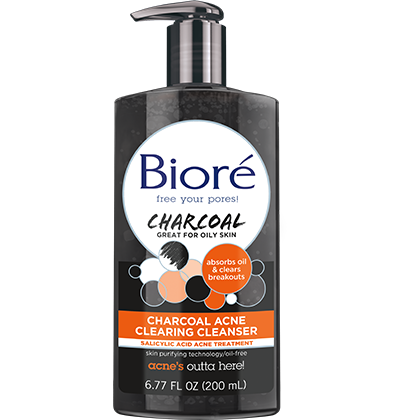 Biore Charcoal Ance Cleanser