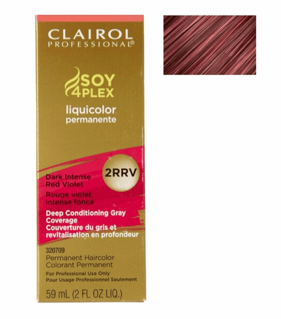 Miss Clairol Liquicolor Permanent 2RRV Dark Intense Red Violet