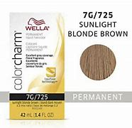 Wella Color Charm Hair Color 7G/725, Sunlight Blonde Brown