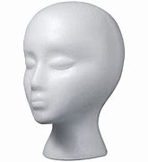 Brittny White Styrofoam Head