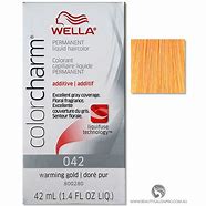 Wella Color Charm Permanent Hair Color 042, Warming Gold
