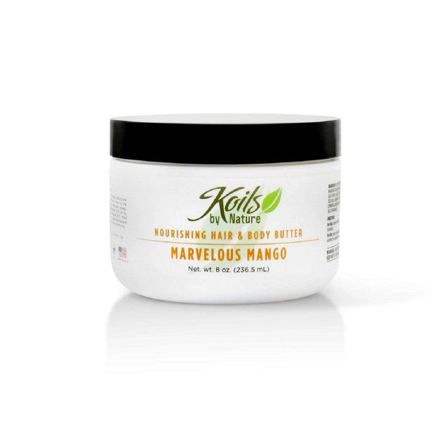 Koils By Nature Nourishing Hair and Body Butter Marvelous Mango