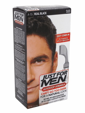 Just For Men AutoStop Hair Color A-55 Real Black