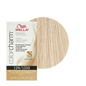 Wella Color Charm Hair Color 12N/1200, High Lift Blonde