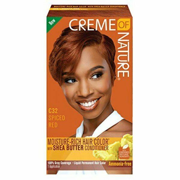 Creme Of Nature Moisture-Rich Hair Color C32 Spice Red