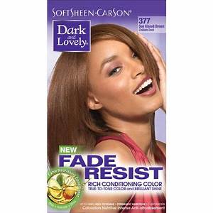 Dark and Lovely Fade Resist Hair Color #377 Sun Kissed Brown