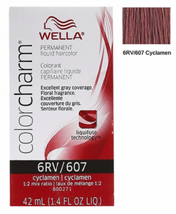 Wella Color Charm Hair Color 6RV/607, Cyclamen