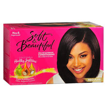 Load image into Gallery viewer, Soft &amp; Beautiful Regular No-Lye Conditioning Tripple Hydration Relaxer Kit
